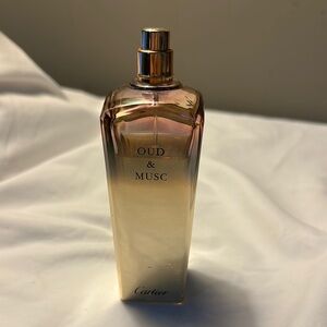 Cartier Oud & Musc Perfume - Gold